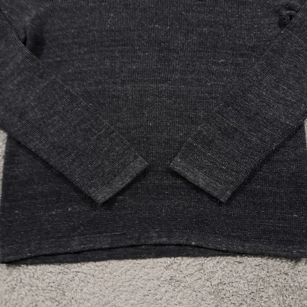 Michael Kors Sweater Pullover Cotton Wool Blend Blue Gray Mens Large